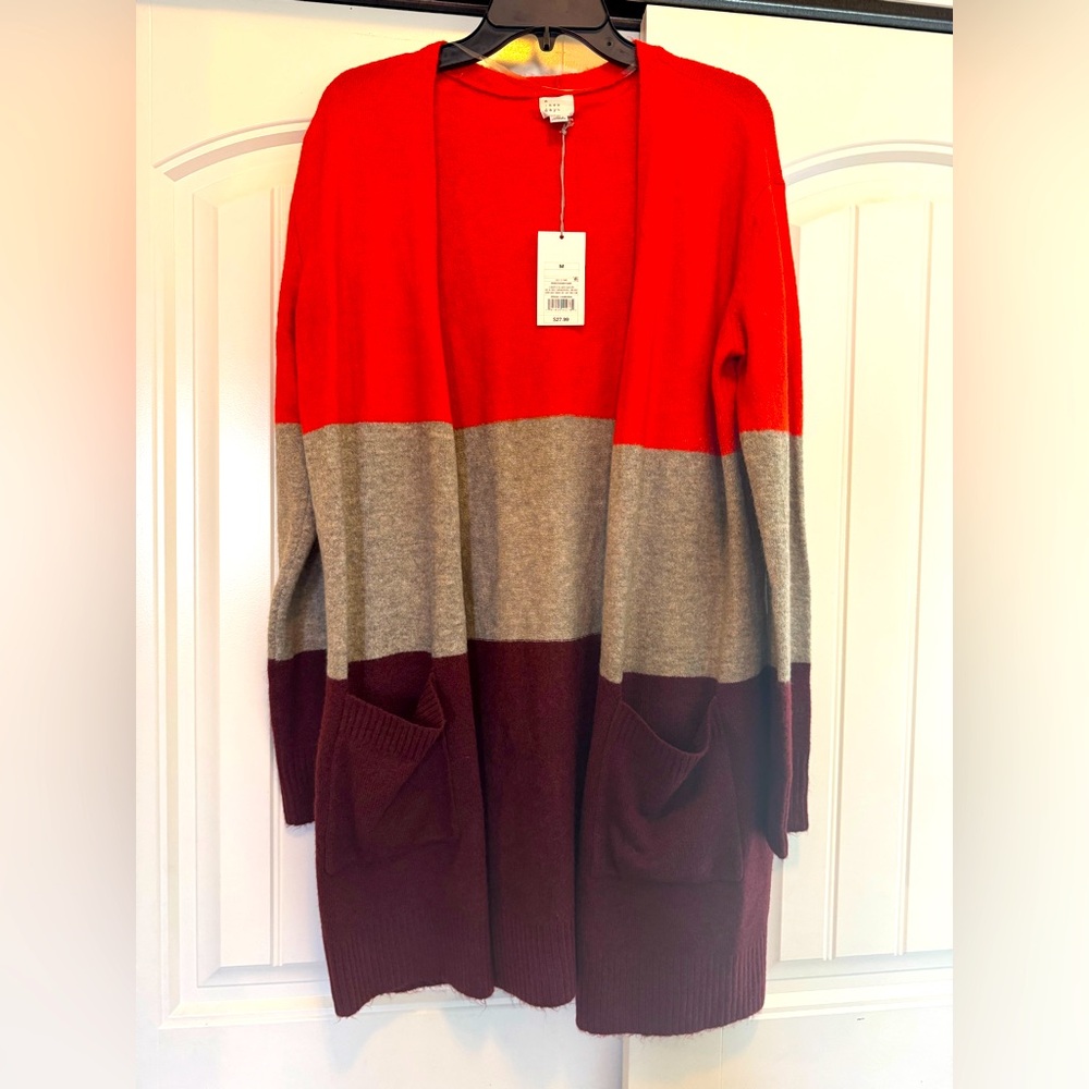 NWT A New Day Fall Colors Cardigan M